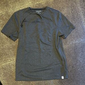 Dark Gray Short Sleeve carrier Tee